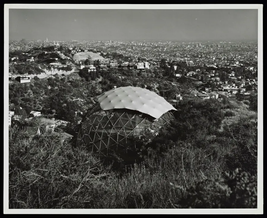 The dome above the Los Angeles basin